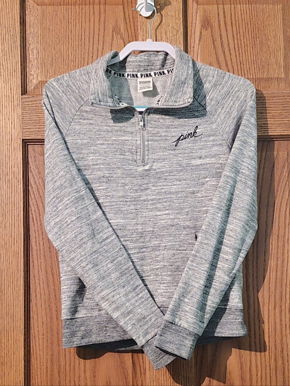 Victorias Secret PINK 1/4 Zip Sweatshirt Size Small
